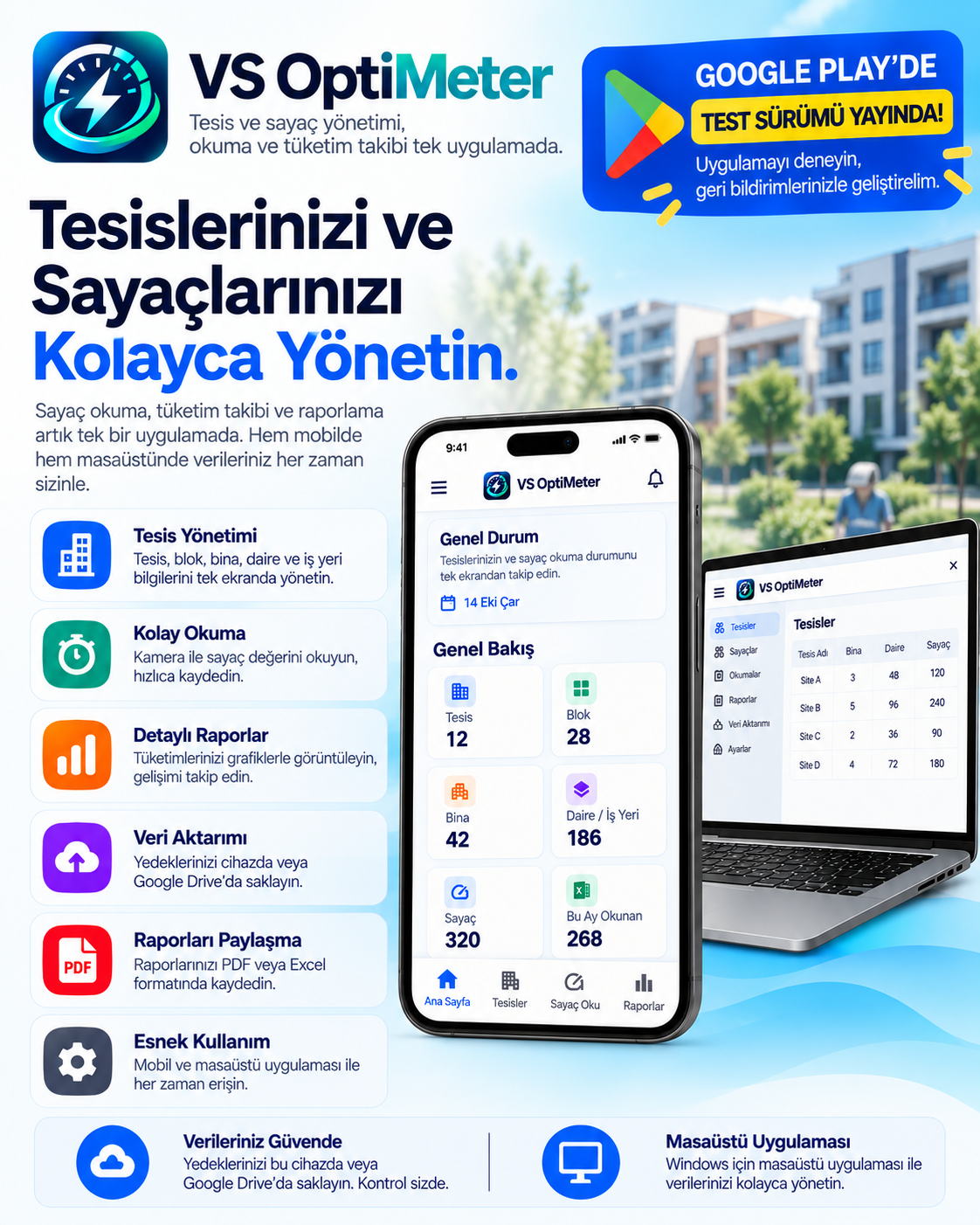 VS OptiMeter kapalı test duyurusu
