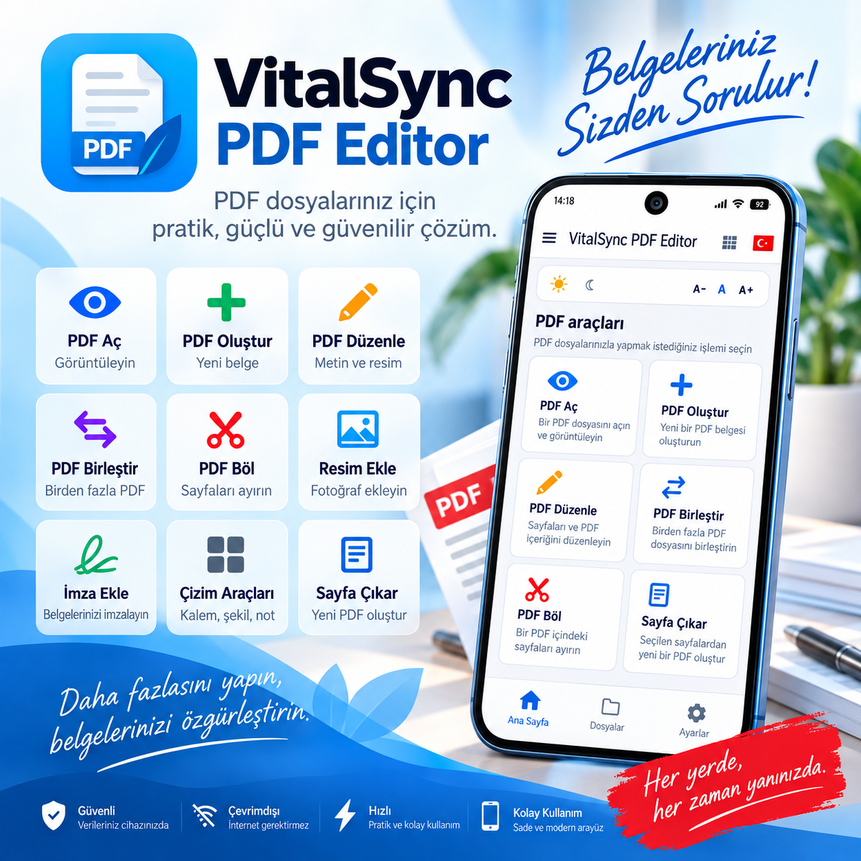 VitalSync PDF Editor